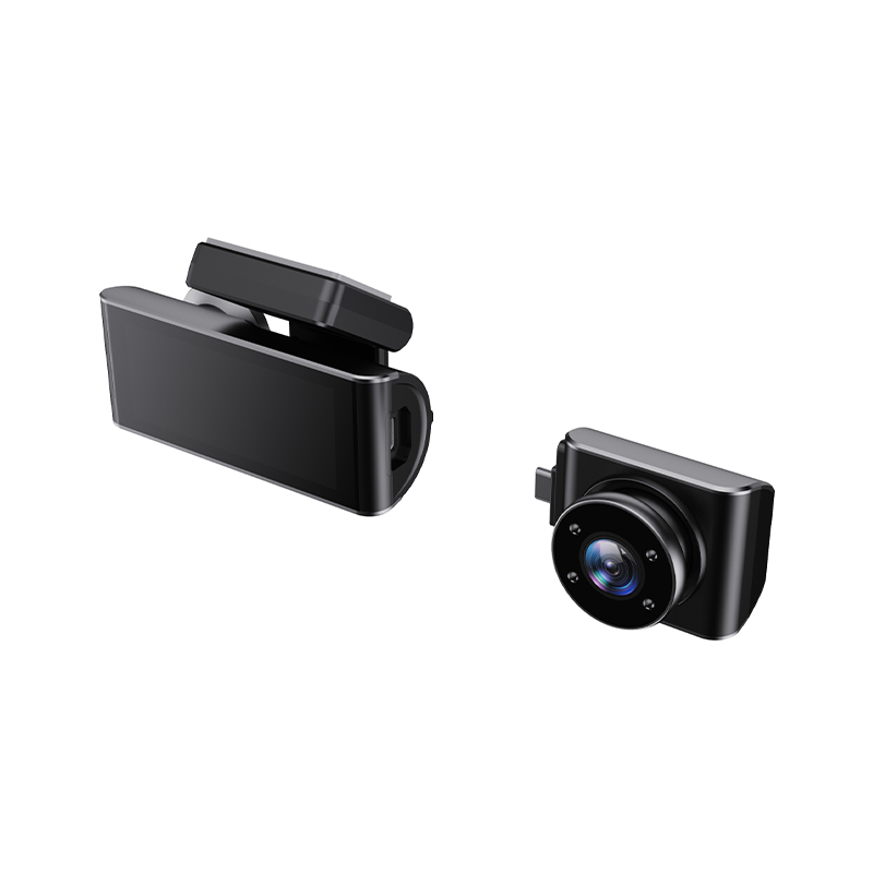 4K Ultra HD Dashcam – Triple Channel Front, Cabin, Rear Cameras, Gesture Control, Touch Screen, Loop Recording, Super Capacitor